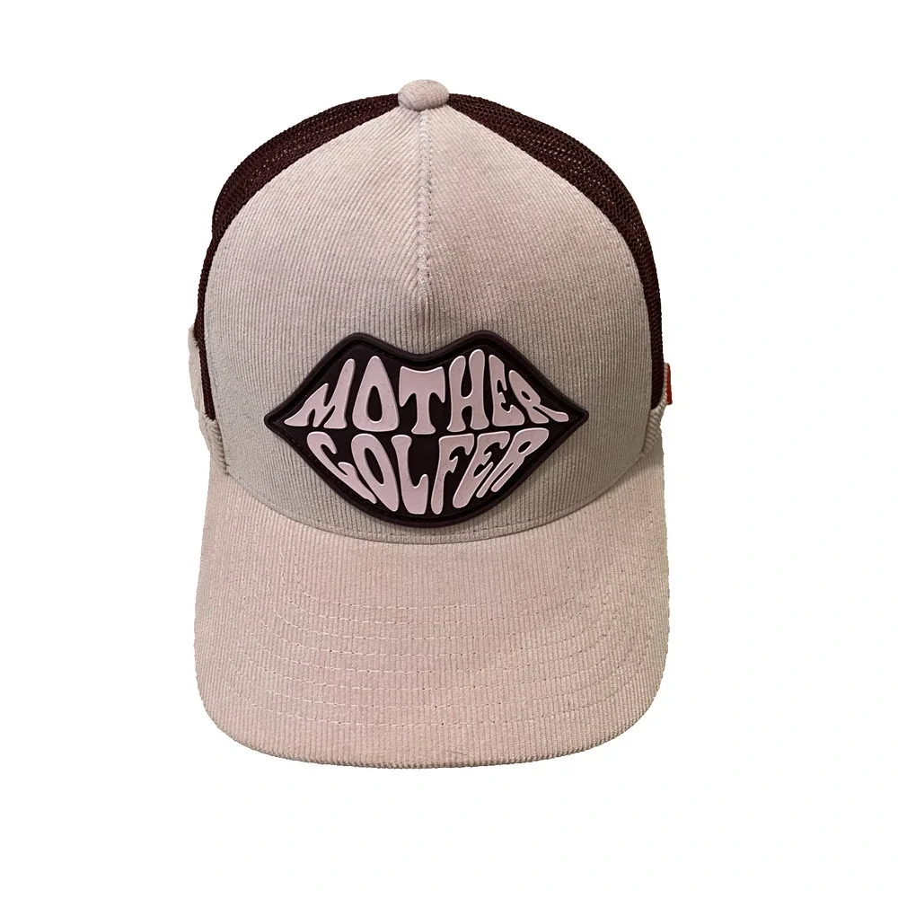 G/FORE Mother Golfer Corduroy Trucker Hat Amour Pink Preppy GLH000017-AMOUR‎
